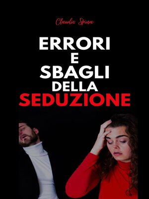 cover image of Errori e Sbagli della Seduzione